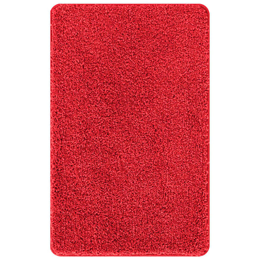 Vidaxl antislip badmat rood 60 x 90 cm pp