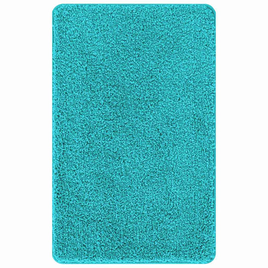 Vidaxl antislip badmat turquoise 60 x 90 cm pp