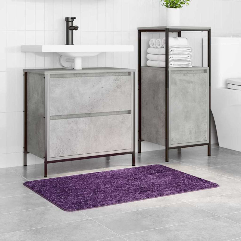 Load image into Gallery viewer, Vidaxl antislip badmat paars 60 x 90 cm pp

