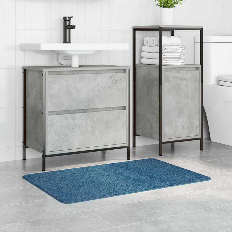 Load image into Gallery viewer, Vidaxl antislip badmat blauw 60 x 90 cm pp
