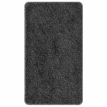 Vidaxl antislip badmat donkergrijs 70 x 120 cm pp