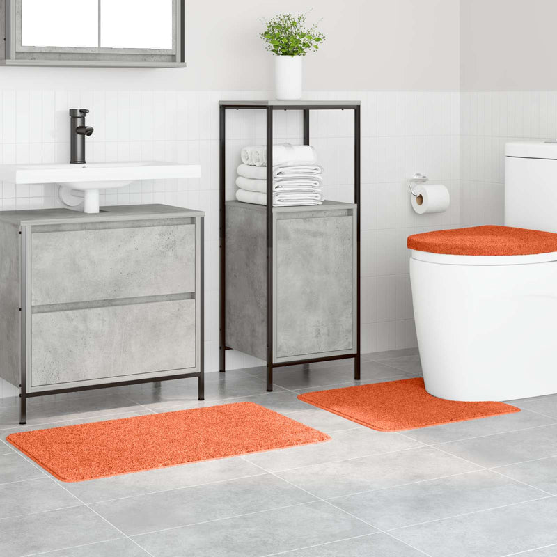 Load image into Gallery viewer, Vidaxl antislip badmat set 3 pcs oranje pp
