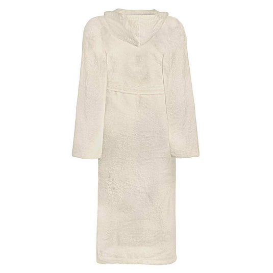 Vidaxl badjas kinn crème xl katoen