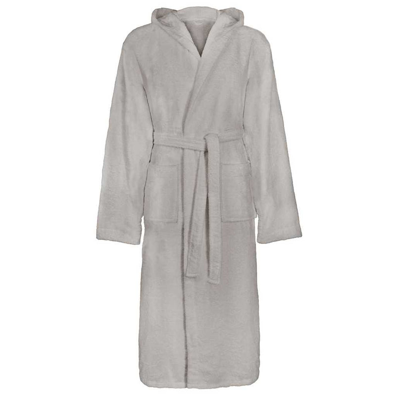 Load image into Gallery viewer, Vidaxl badjas kinn grijs m katoen
