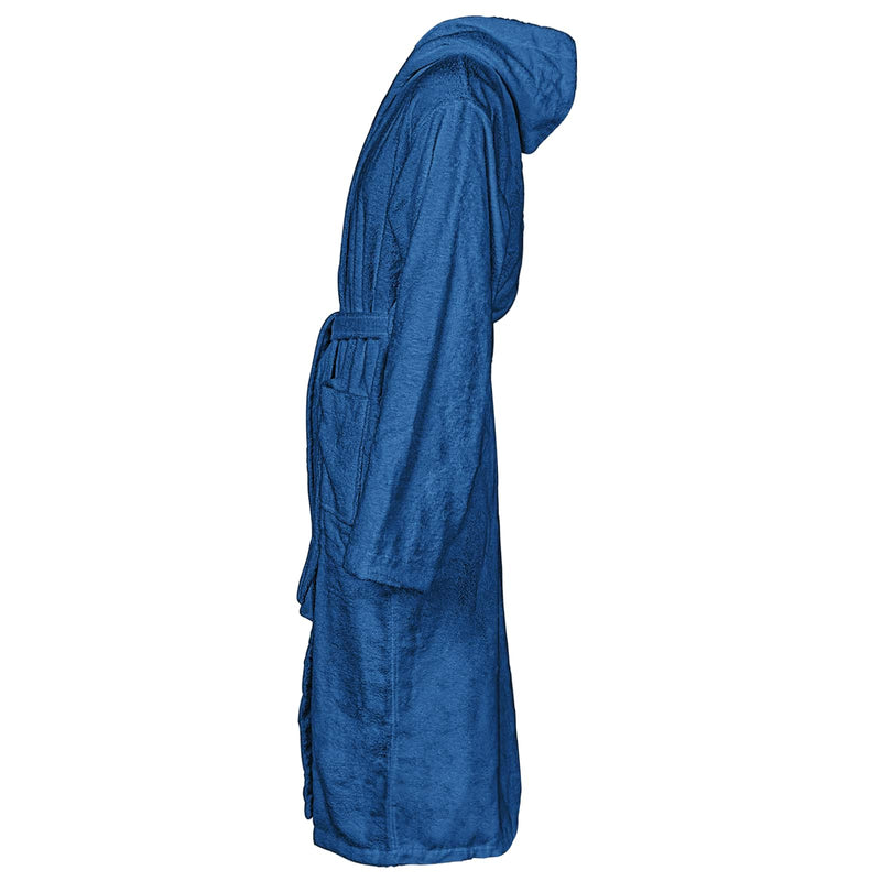 Load image into Gallery viewer, Vidaxl badjas kinn blauw xxxl katoen
