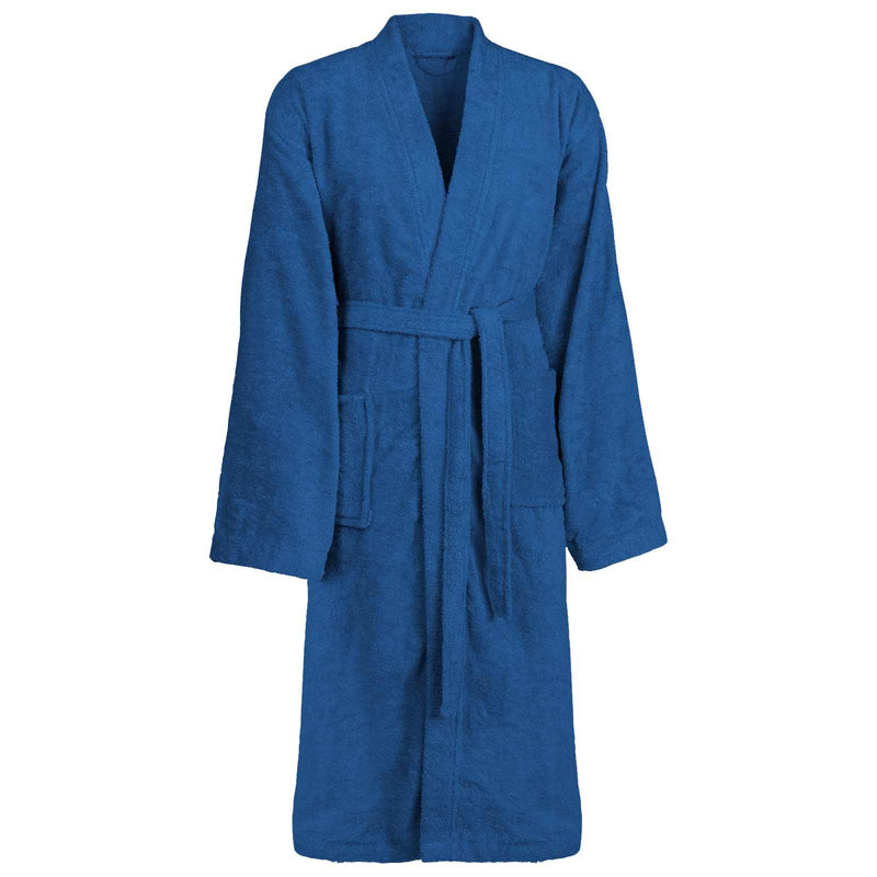 Load image into Gallery viewer, Vidaxl badjas kinn blauw s katoen
