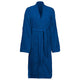Vidaxl badjas kinn blauw l katoen