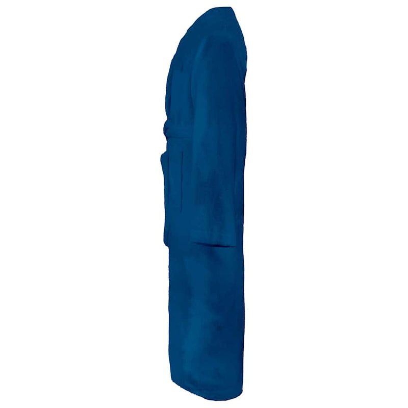 Load image into Gallery viewer, Vidaxl badjas kinn blauw l katoen
