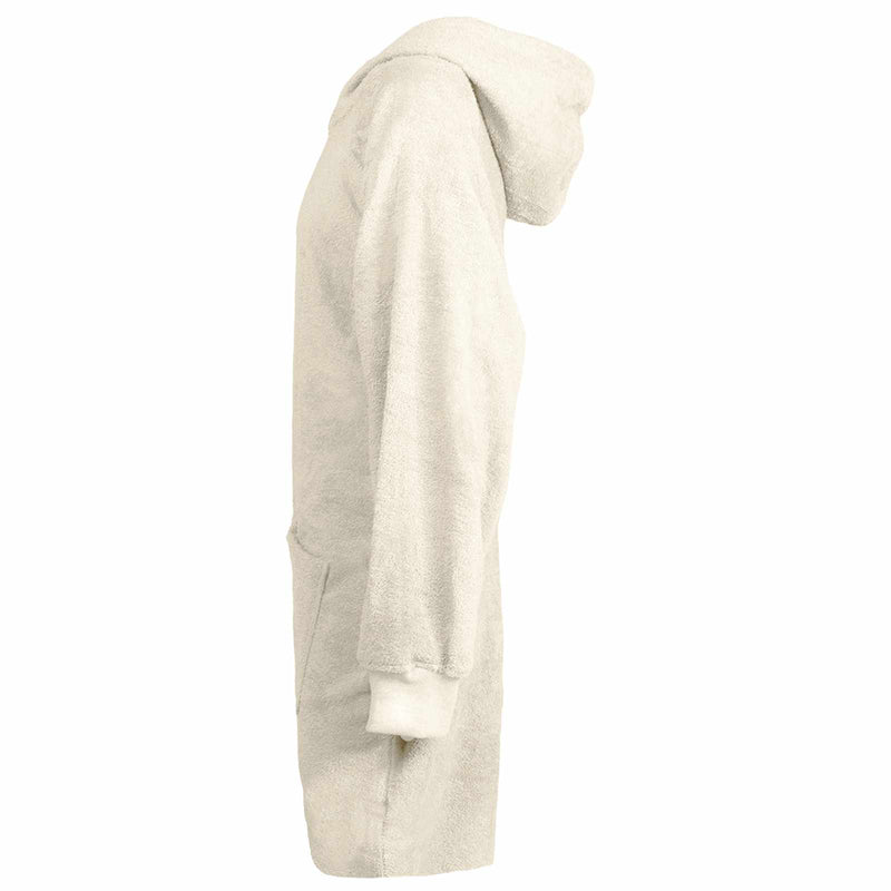 Load image into Gallery viewer, Vidaxl deken hoodie kinn crème l katoen
