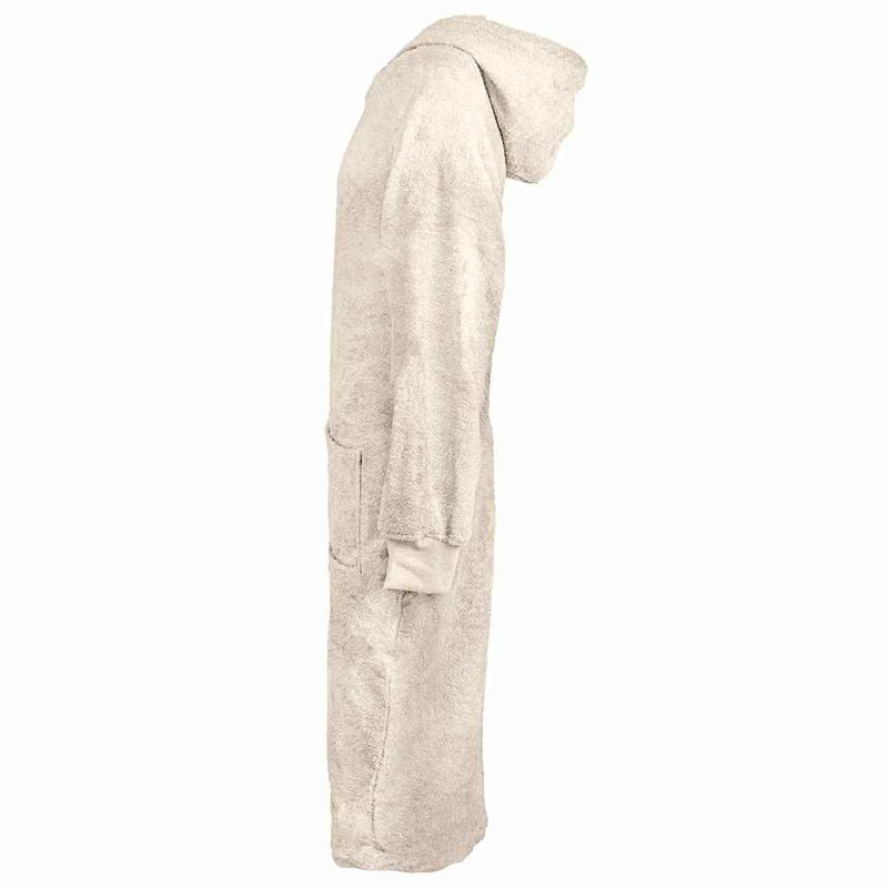 Load image into Gallery viewer, Vidaxl deken hoodie kinn crème xl katoen
