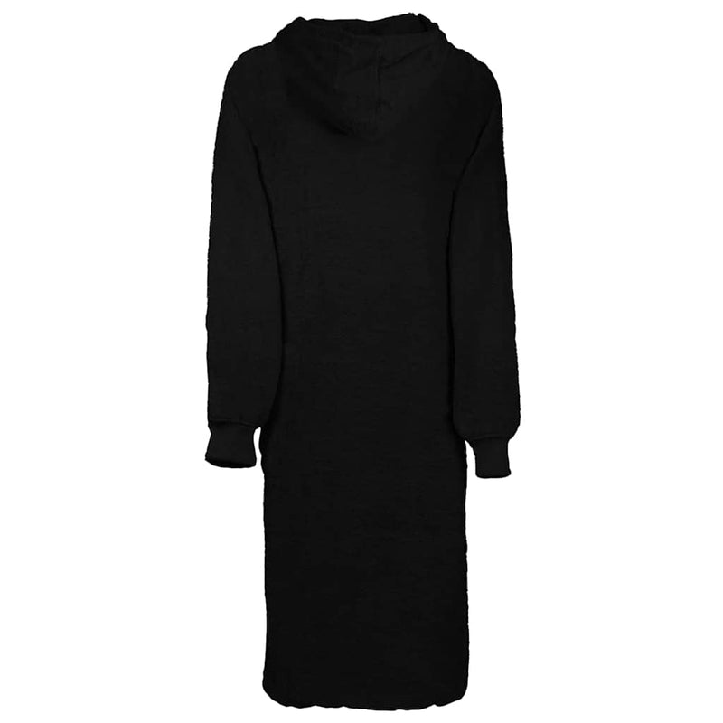 Load image into Gallery viewer, Vidaxl deken hoodie kinn zwart xl katoen

