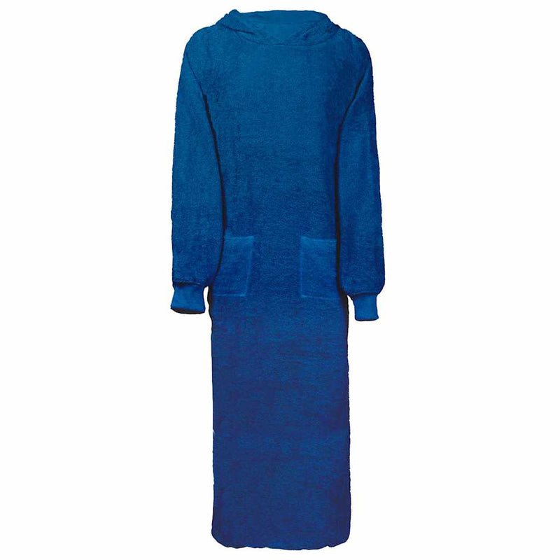 Load image into Gallery viewer, Vidaxl deken hoodie kinn marineblauw xxl katoen
