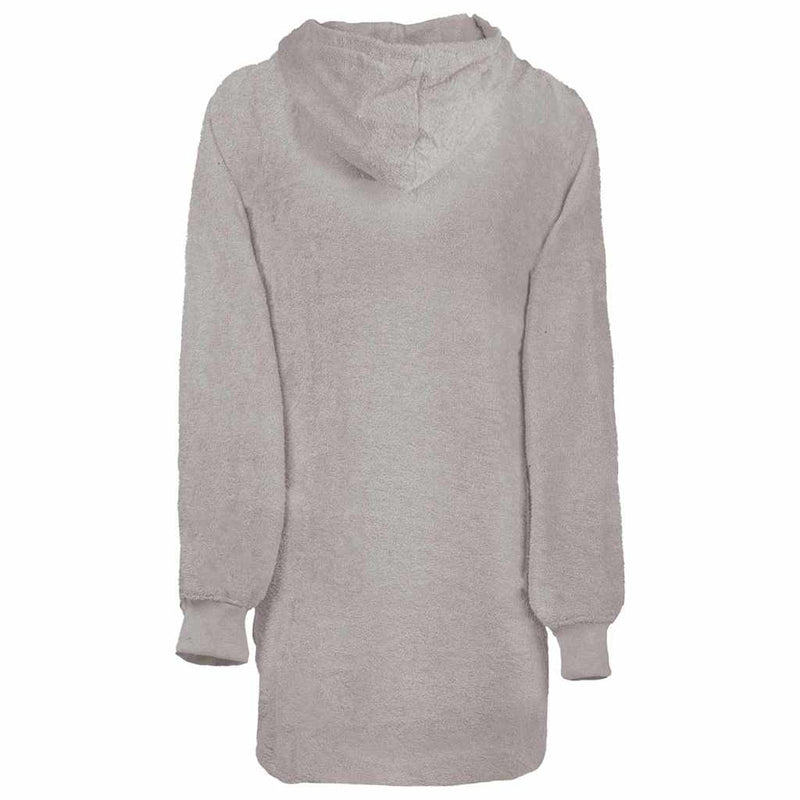 Load image into Gallery viewer, Vidaxl deken hoodie kinn grijs l katoen
