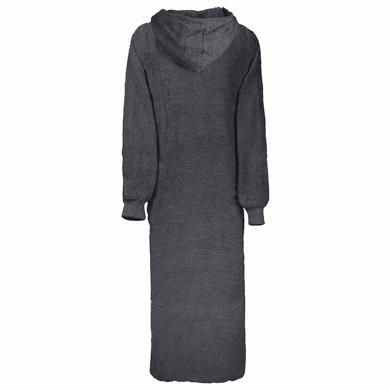 Load image into Gallery viewer, Vidaxl deken hoodie kinn antraciet xxl katoen
