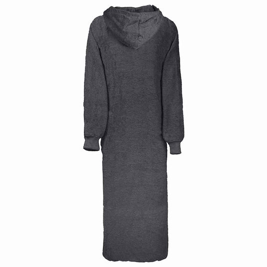 Vidaxl deken hoodie kinn antraciet xxl katoen