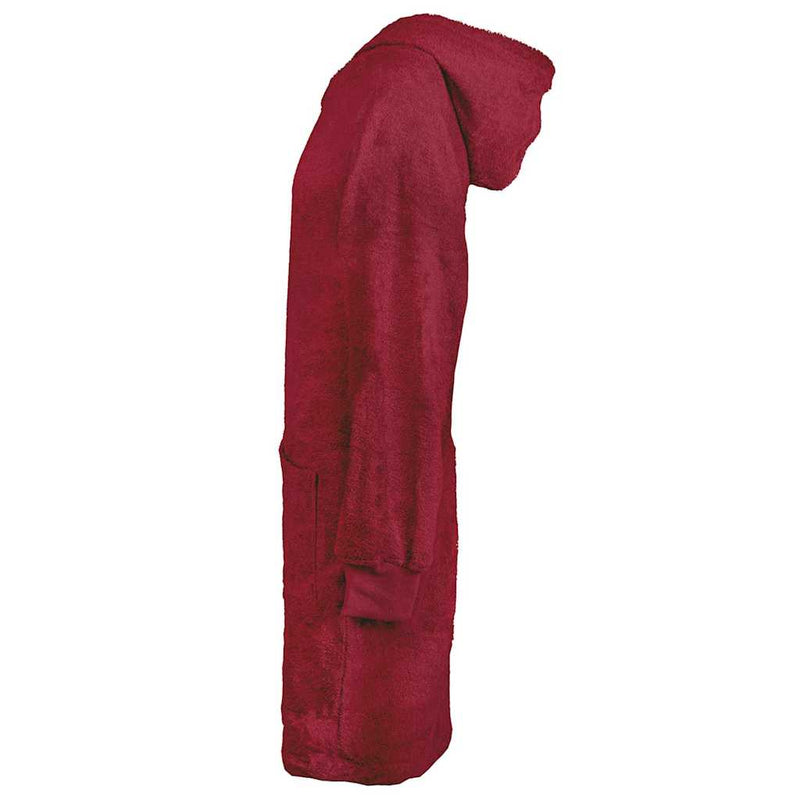Load image into Gallery viewer, Vidaxl deken hoodie kinn rood l katoen
