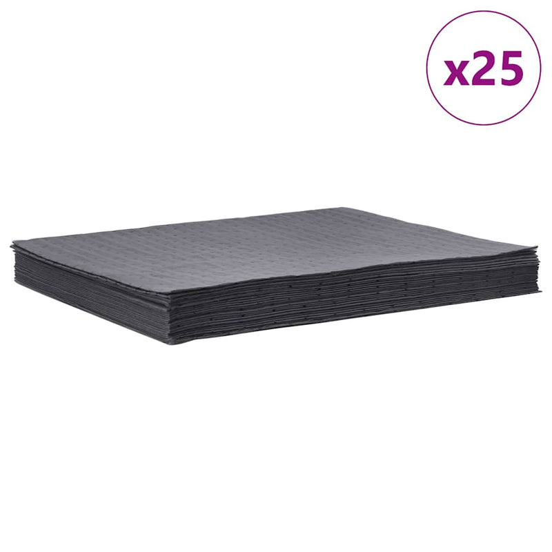 Load image into Gallery viewer, Vidaxl olie-absorberende pads 25 st 40x50 cm grijs
