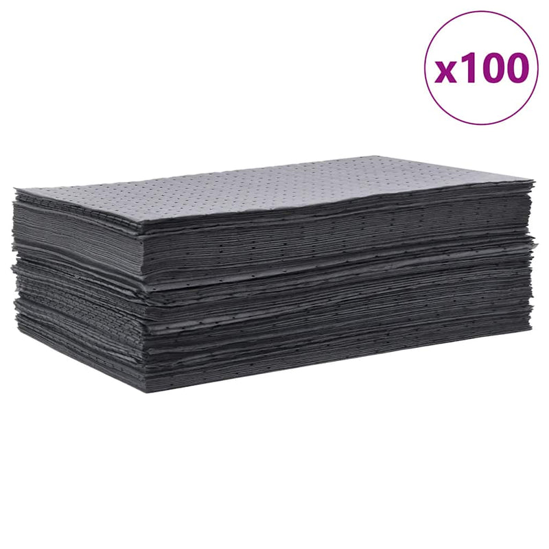 Load image into Gallery viewer, Vidaxl olie-absorberende pads 100 st 40x50 cm grijs
