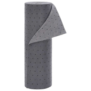 Vidaxl olie-absorberende pad 40x1000 cm grijs
