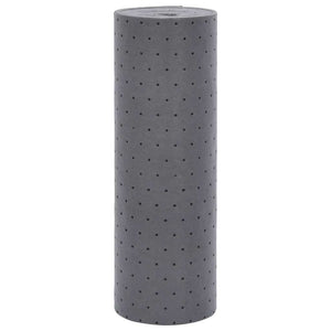Vidaxl olie-absorberende pad 40x1000 cm grijs