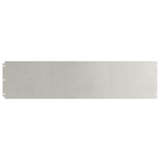 Vidaxl gazonranden 10 st 25x103 cm roestvrij staal