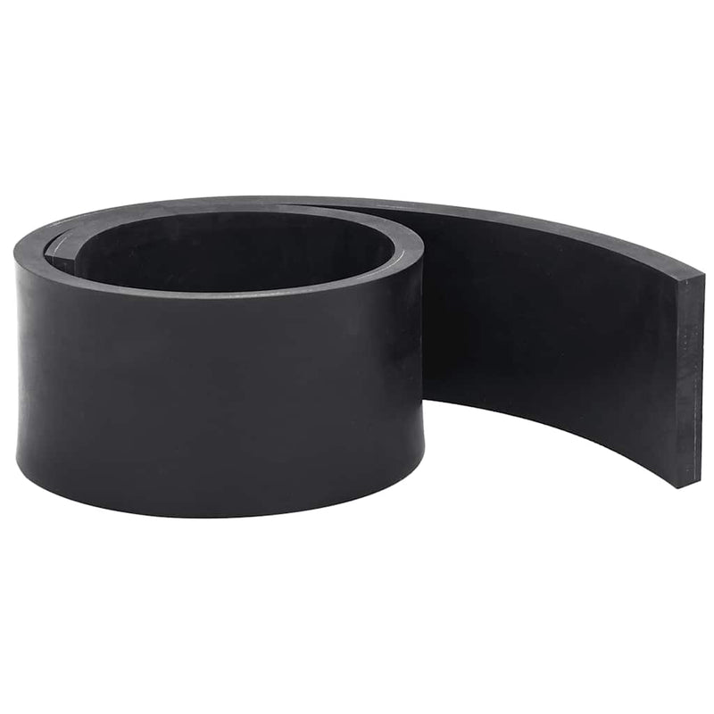 Load image into Gallery viewer, Vidaxl rubberen rand voor sneeuwploeg 120x8x1 cm zwart
