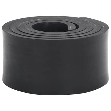 Vidaxl rubberen rand voor sneeuwploeg 180x10x1 cm zwart