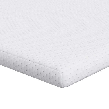 Vidaxl matrastopper wit 80 x 200 cm jacquard stof