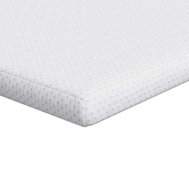 Vidaxl matrastopper wit 200 x 200 cm jacquard stof