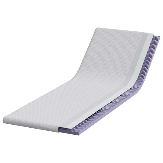 Vidaxl matrastopper wit 80 x 200 cm jacquard stof