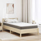 Vidaxl matrastopper wit 90 x 190 cm jacquard stof