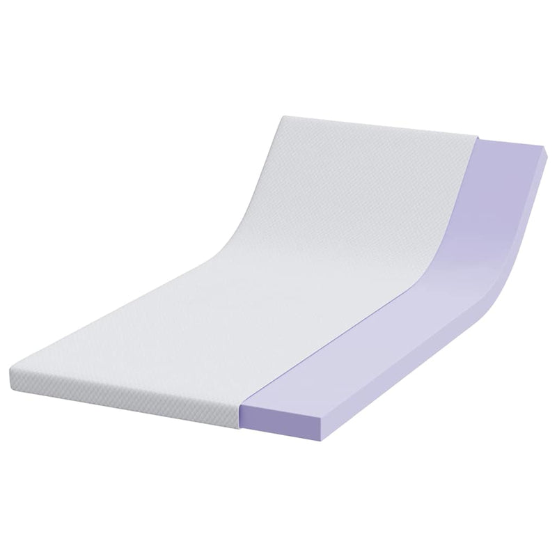 Load image into Gallery viewer, Vidaxl matrastopper wit 90 x 200 cm jacquard stof
