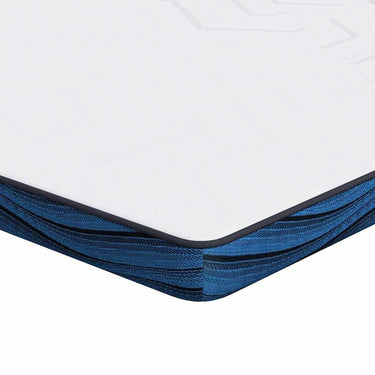 Vidaxl matrastopper wit 140 x 200 cm jacquard stof