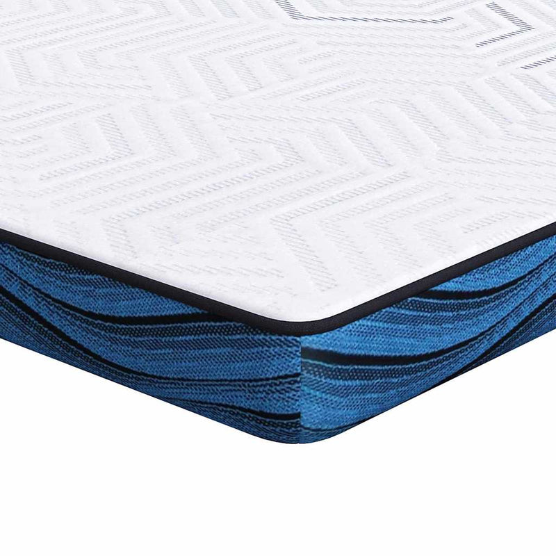Load image into Gallery viewer, Vidaxl matrastopper wit 140 x 200 cm jacquard stof
