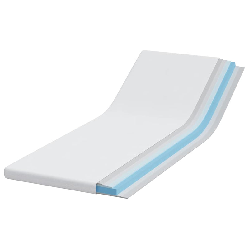 Load image into Gallery viewer, Vidaxl matrastopper wit 80 x 200 cm jacquard stof
