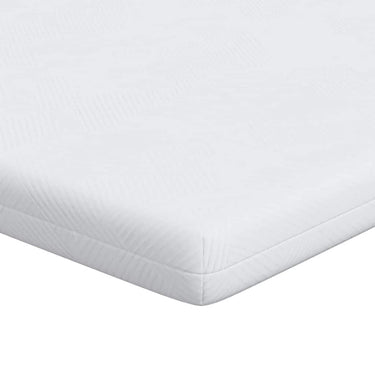 Vidaxl matrastopper wit 90 x 190 cm jacquard stof