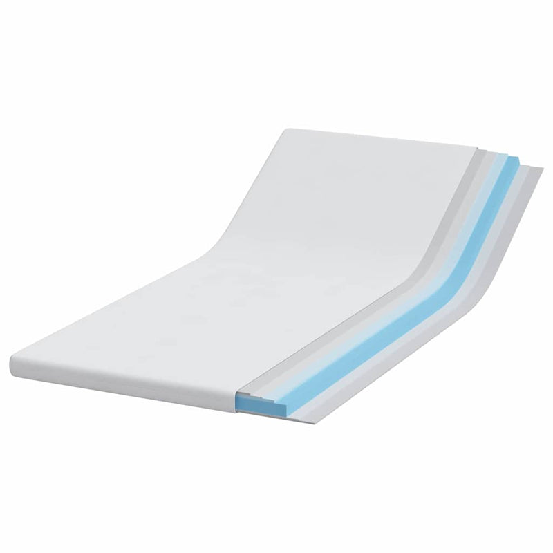 Load image into Gallery viewer, Vidaxl matrastopper wit 100 x 200 cm jacquard stof
