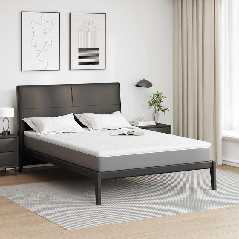 Load image into Gallery viewer, Vidaxl kokos topper wit 160 x 200 cm jacquard stof
