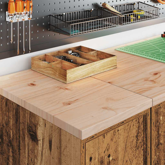 Vidaxl garagekast 30x51x85 cm massief grenenhout oud hout