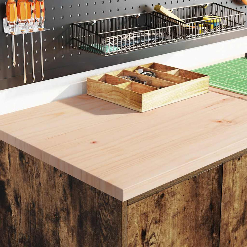 Load image into Gallery viewer, Vidaxl garagekast 60x51x85 cm massief grenenhout gerookt eiken
