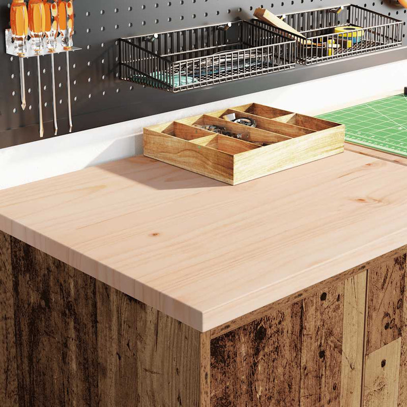 Load image into Gallery viewer, Vidaxl garagekast 60x51x85 cm massief grenenhout oud hout
