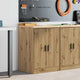 Vidaxl garagekast 60x51x85 cm massief grenenhout artisan eikenkleurig