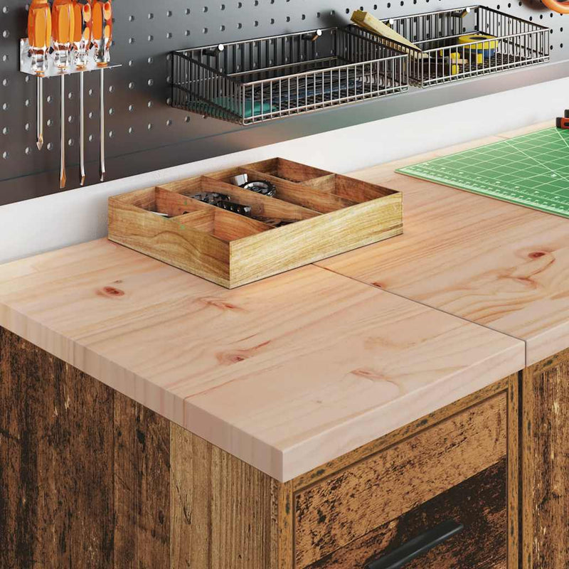 Load image into Gallery viewer, Vidaxl garagekast 30x51x85 cm massief grenenhout oud hout

