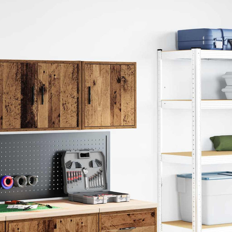 Load image into Gallery viewer, Vidaxl garage wandkast bewerkt hout oud hout
