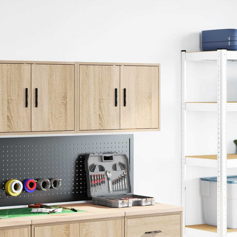 Load image into Gallery viewer, Vidaxl garagewandkast sonoma bewerkt hout eikenkleurig
