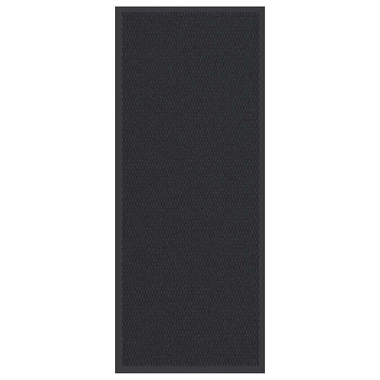 Vidaxl deurmat 60x150 cm zwart