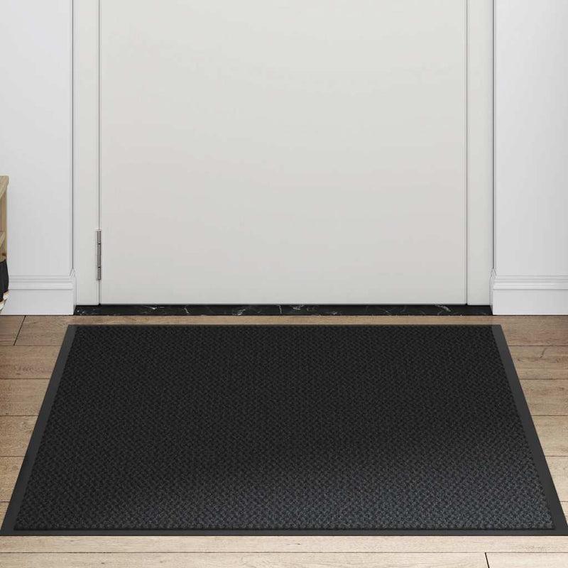 Load image into Gallery viewer, Vidaxl deurmat 90x120 cm zwart
