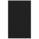 Vidaxl deurmat 90x150 cm zwart