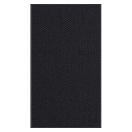 Vidaxl deurmat 115x200 cm zwart