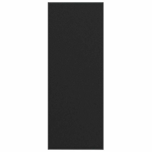 Vidaxl deurmat 115x300 cm zwart